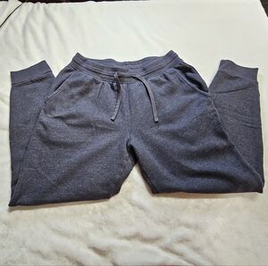 Cozy Gray Sweatpants Men Size Large